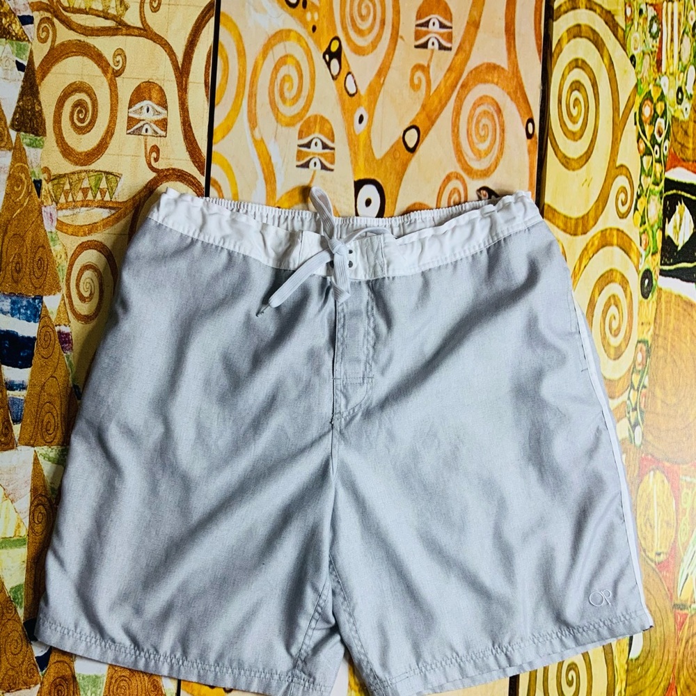 VTG Ocean Pacific OP Sport Men's Size XL 40-$42 Mesh-Lined Beach Board Shorts